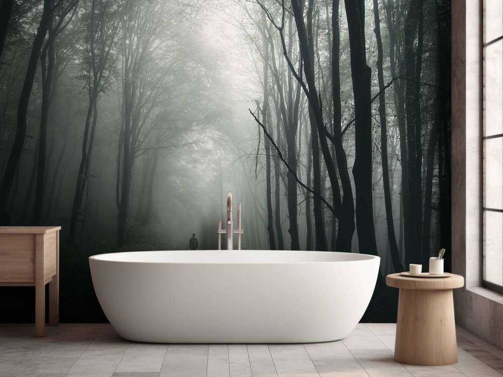 Mysterieuze Bos met Mist