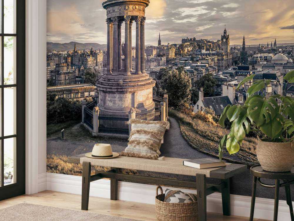 Uitzicht over Edinburgh