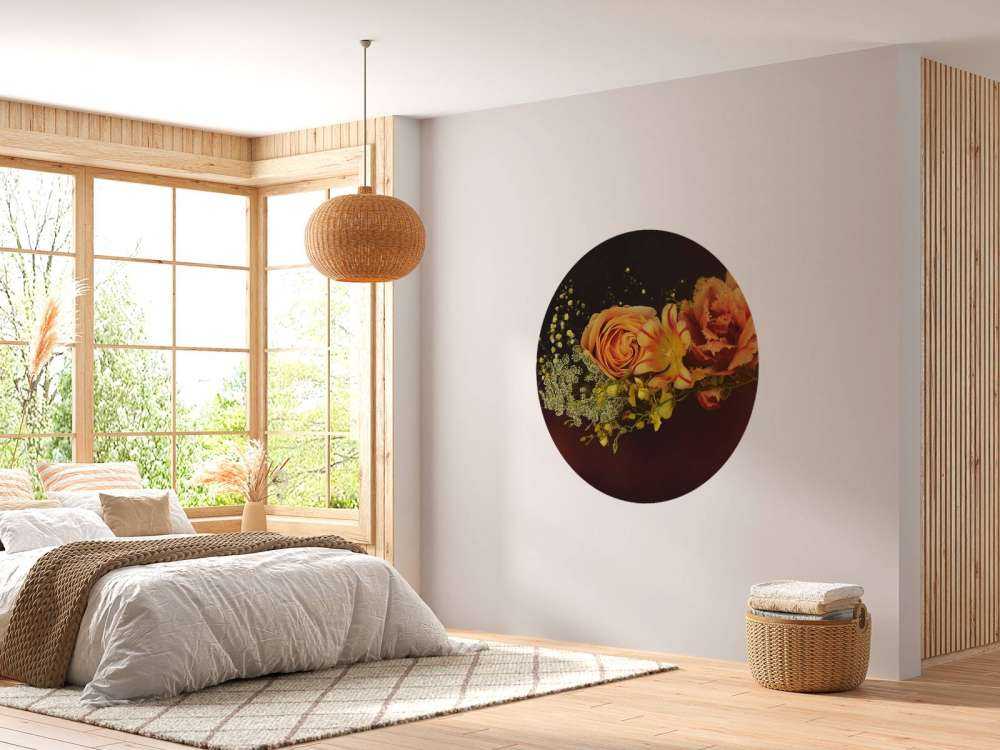Samengestelde bloemen slinger