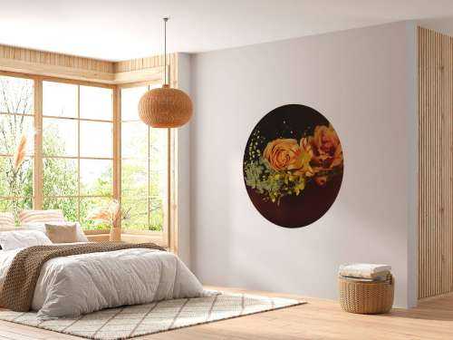 Samengestelde bloemen slinger