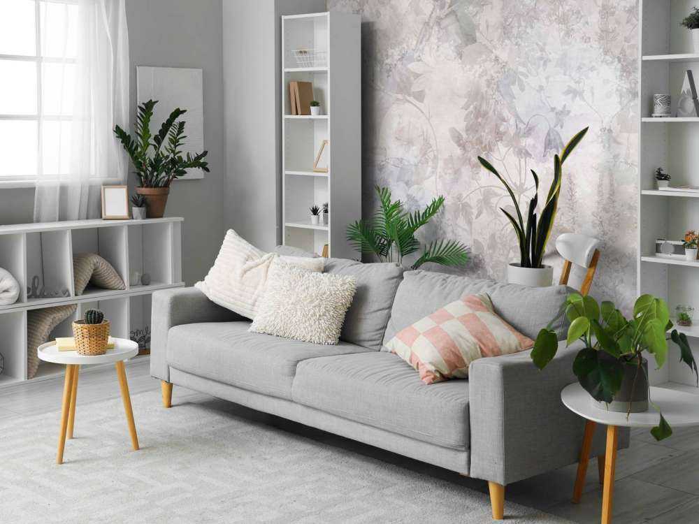 Watercolor Garden Taupe