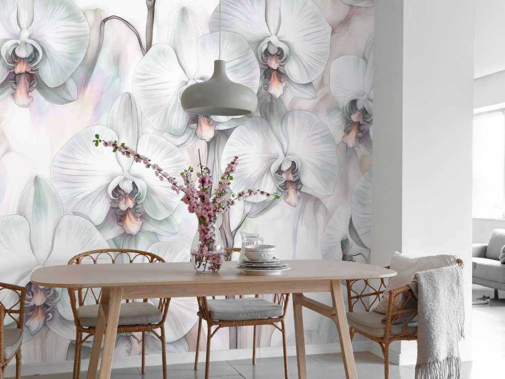 Orchids Paradise Dark Green