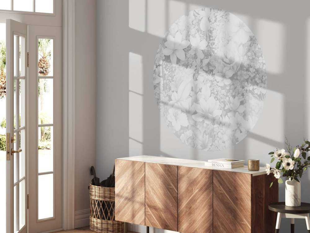 Flower festivalSEAMLESS White