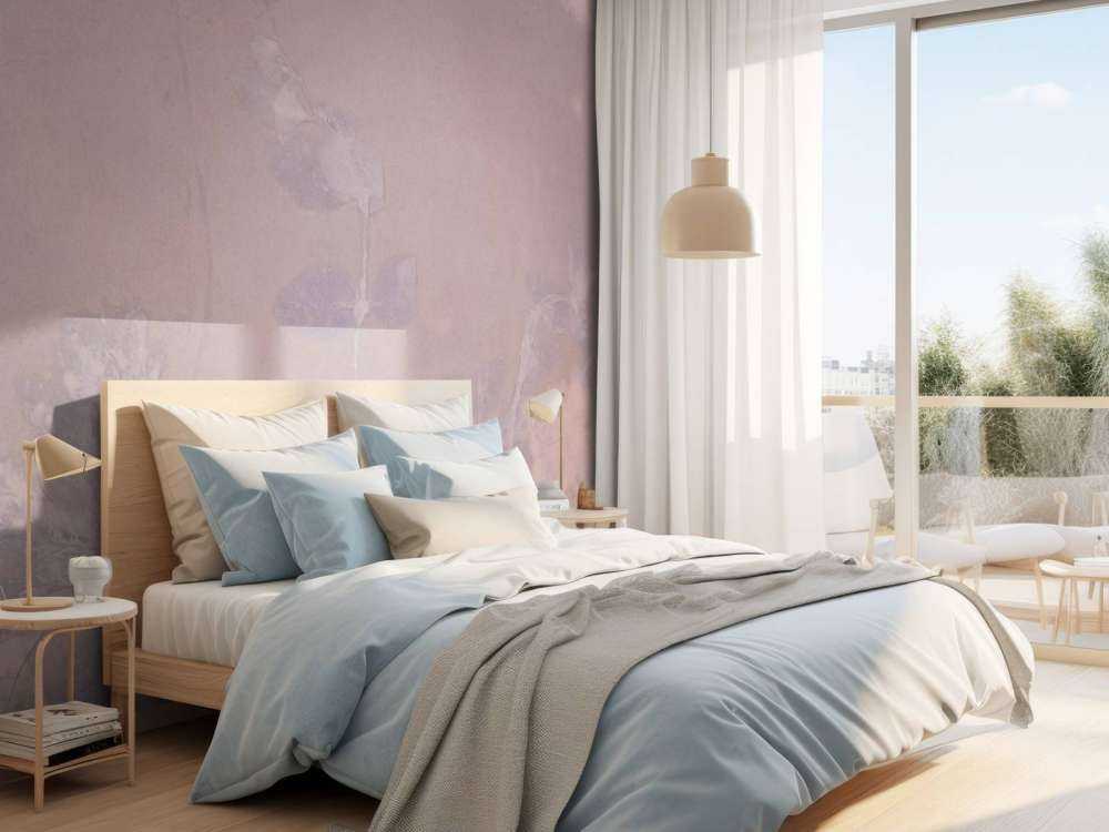 Wilde geranium en sneeuwbes - mauve