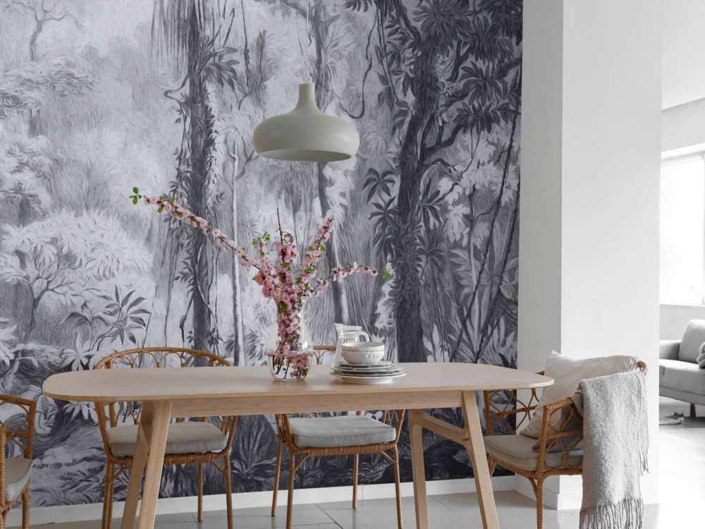 Tropic forest - grey