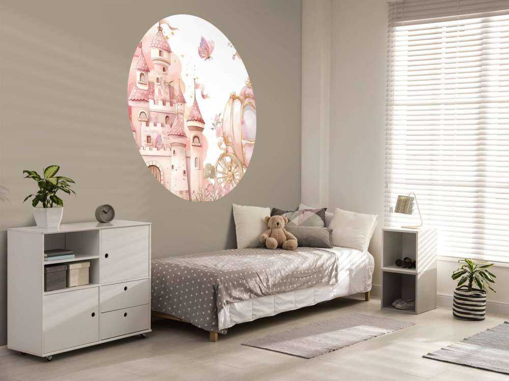 Sprookjeskasteel en rozenkoets