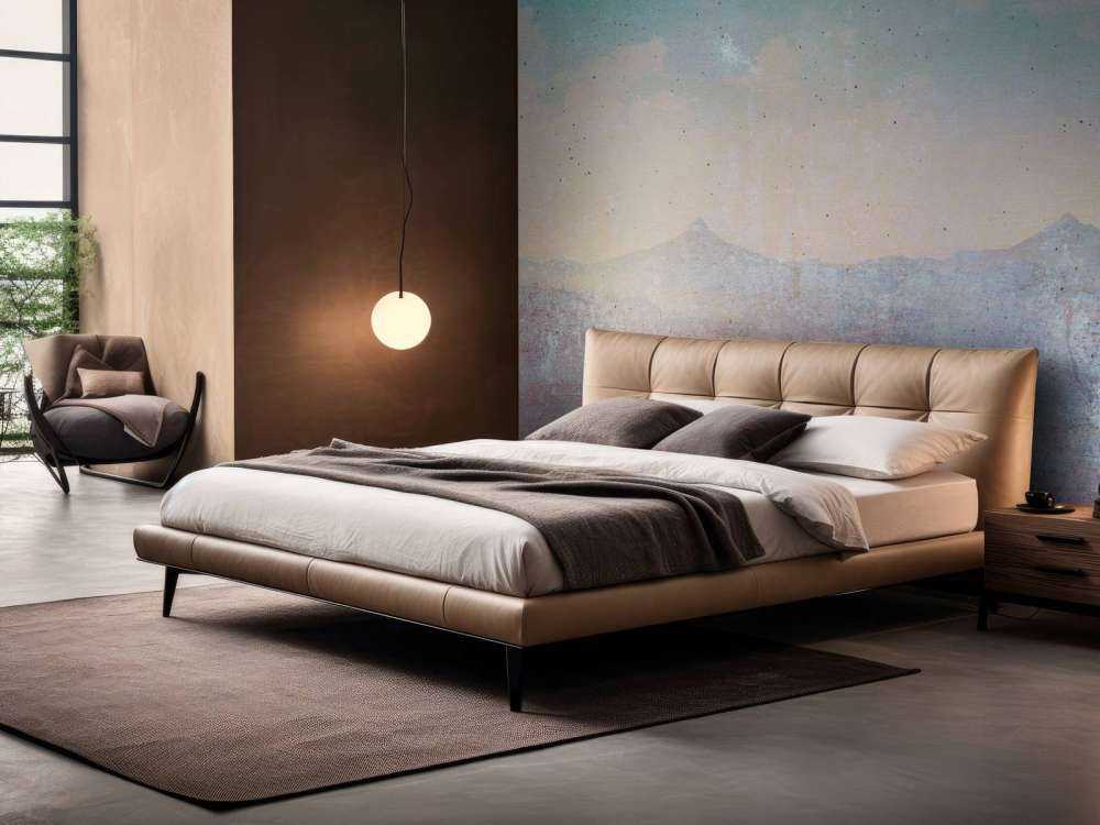 Vervagend berglandschap in ochtendlicht