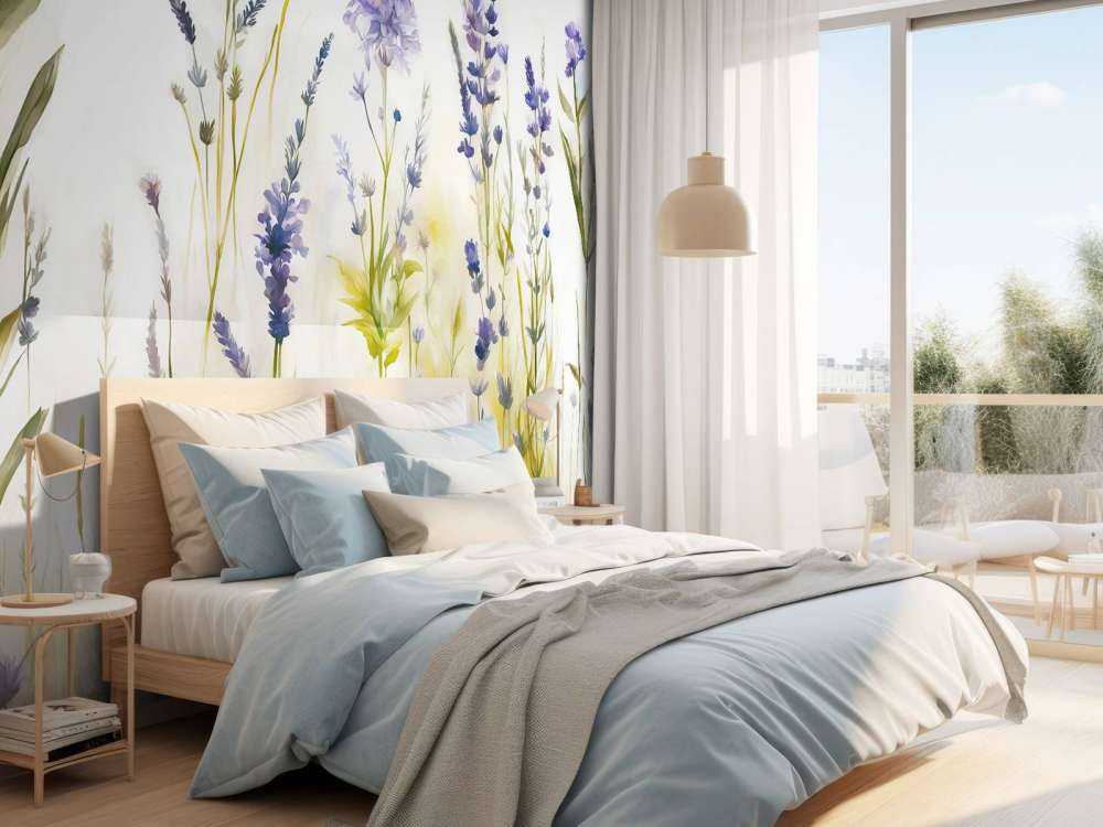 Lavender Glade Seamless Pastel