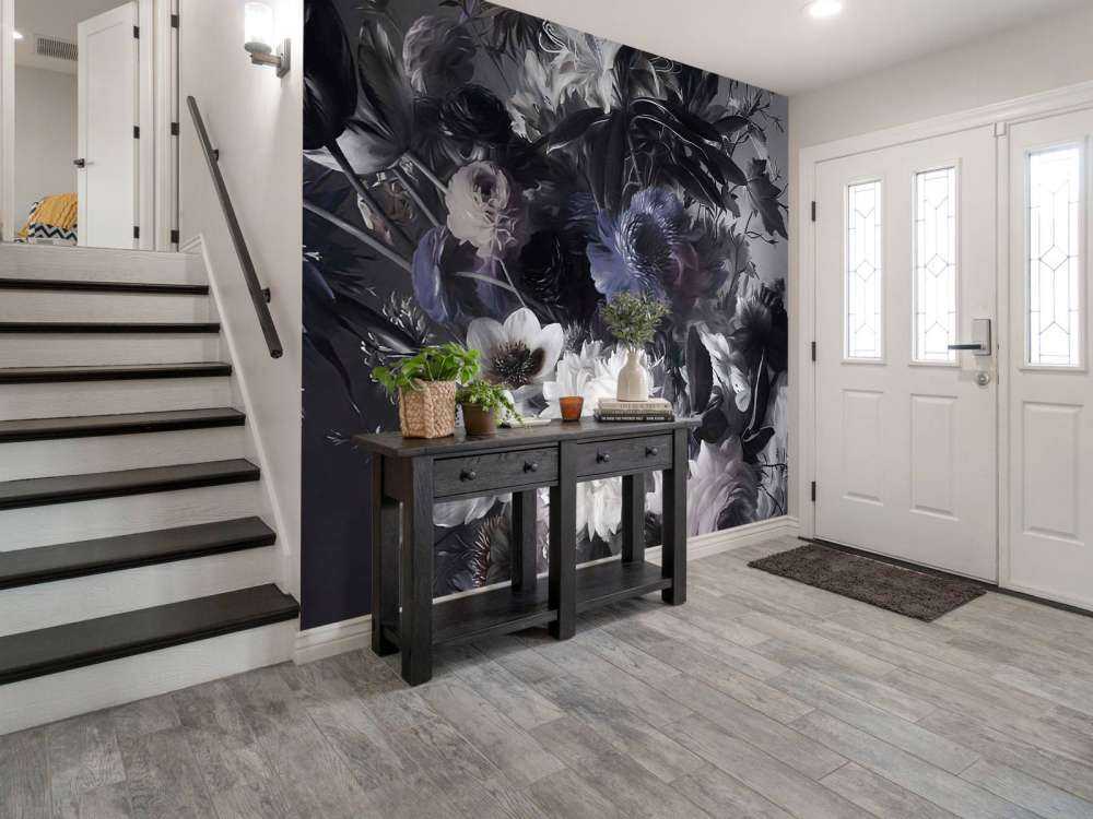 Big bouquet with anemones Blue