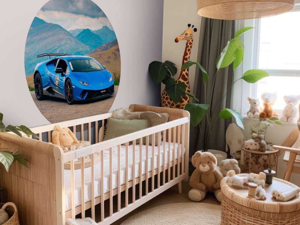 Lamborghini Huracán STO in de bergen