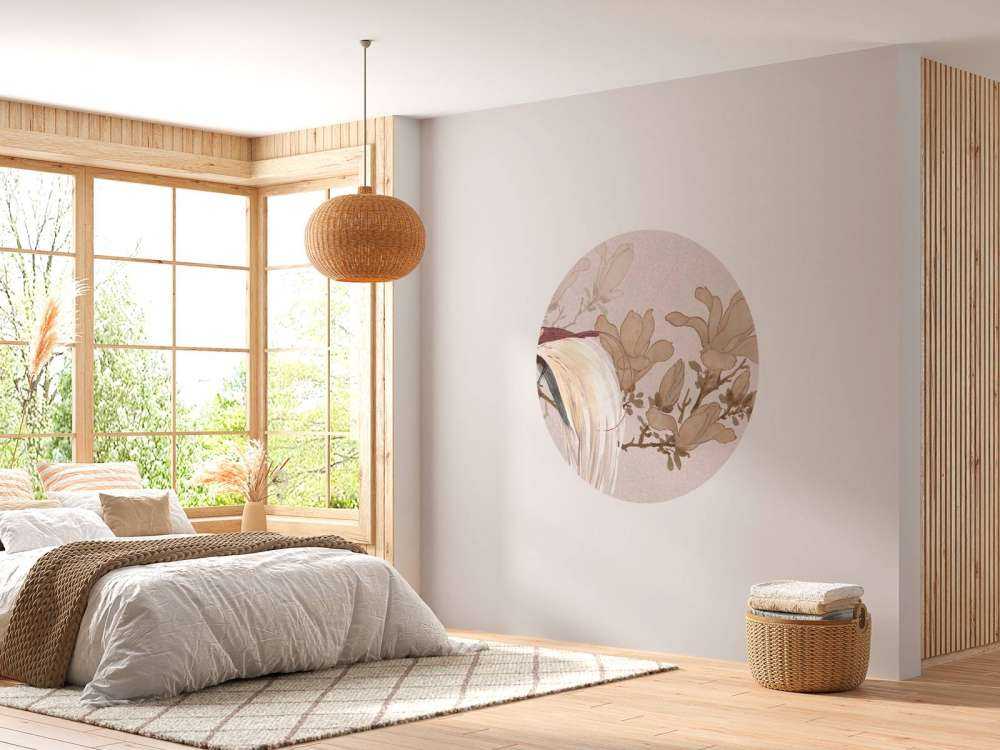 Bird of paradise chinoiserie