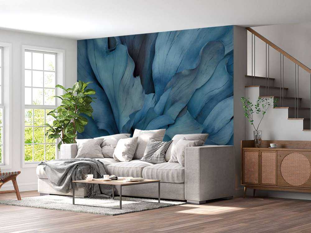 Oceanic floral whispers organic forms
