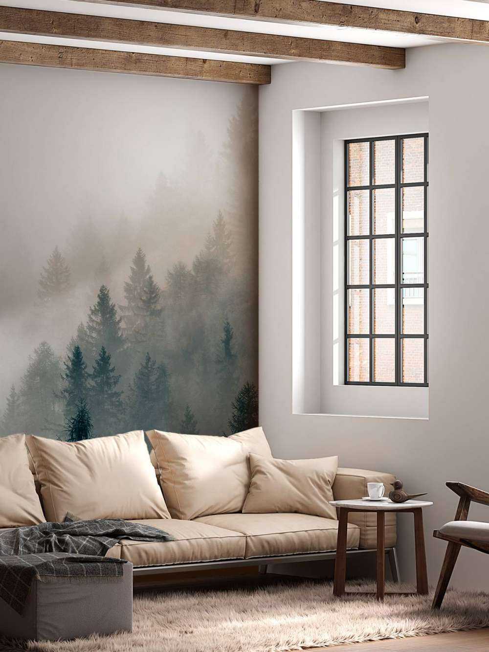 Cortina d'Ampezzo tijdens de mist