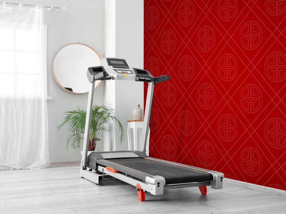 Rood Chinees patroon