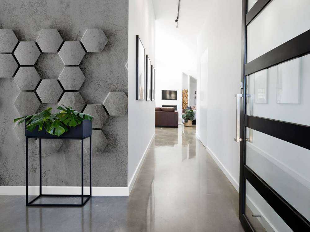 Moderne hexagons