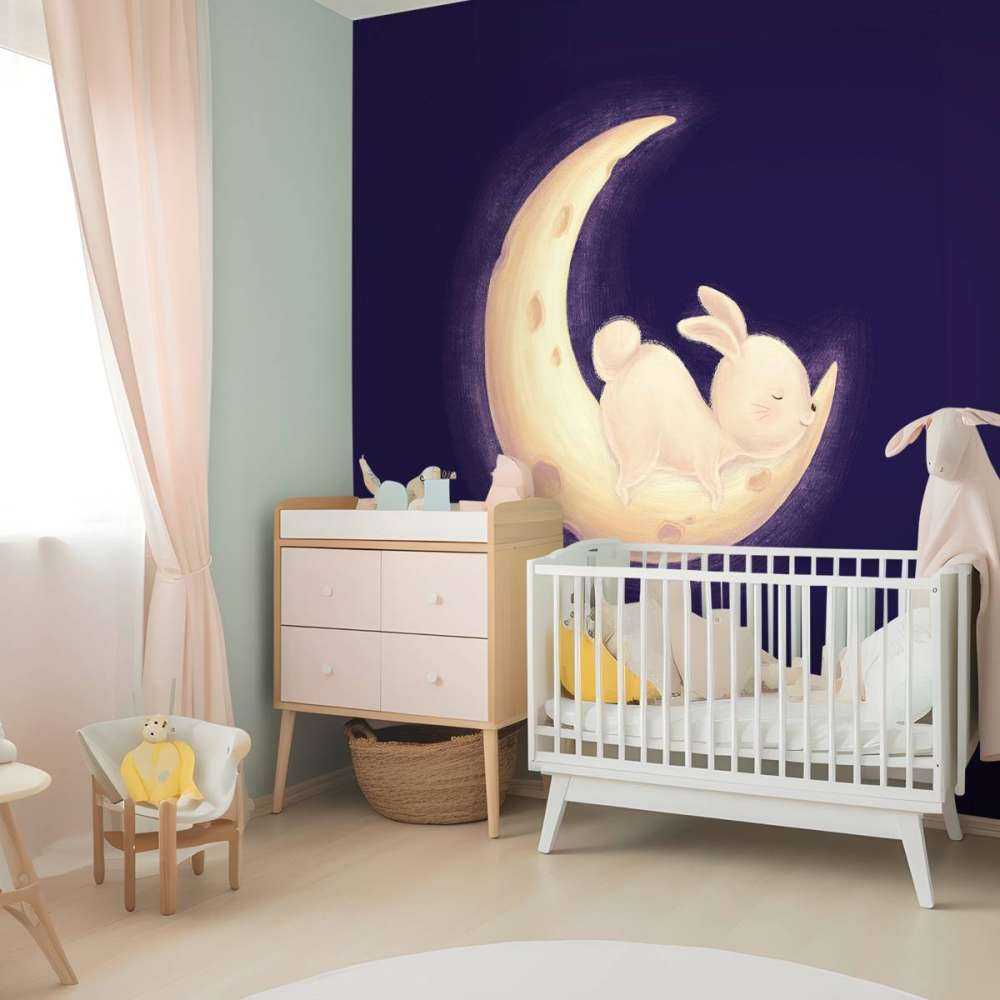 Konijntje op de maan