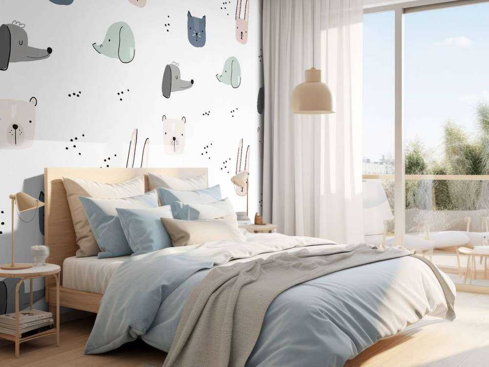 Dieren tekeningen print