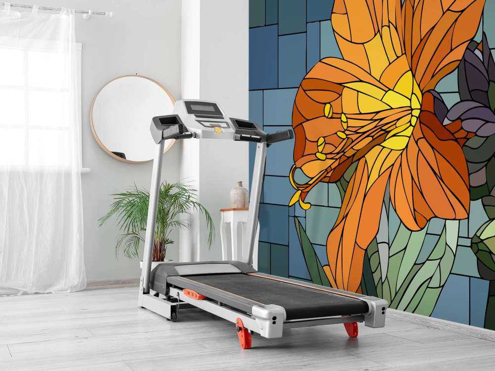 Kleurrijke oranje bloem