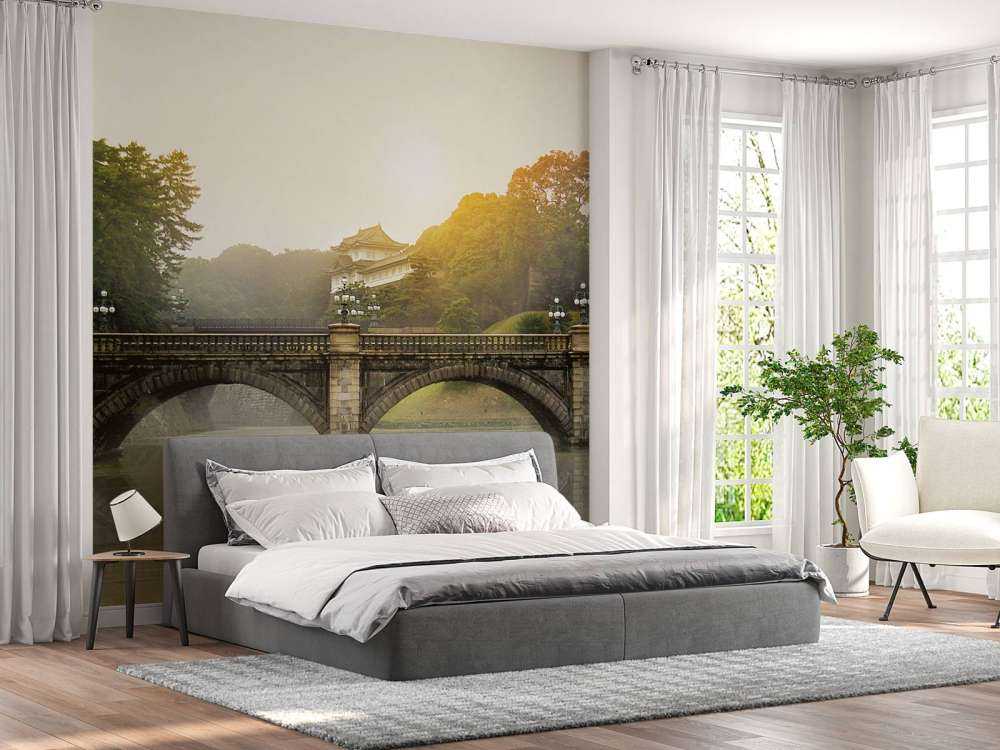 Nijubashi brug in Tokyo