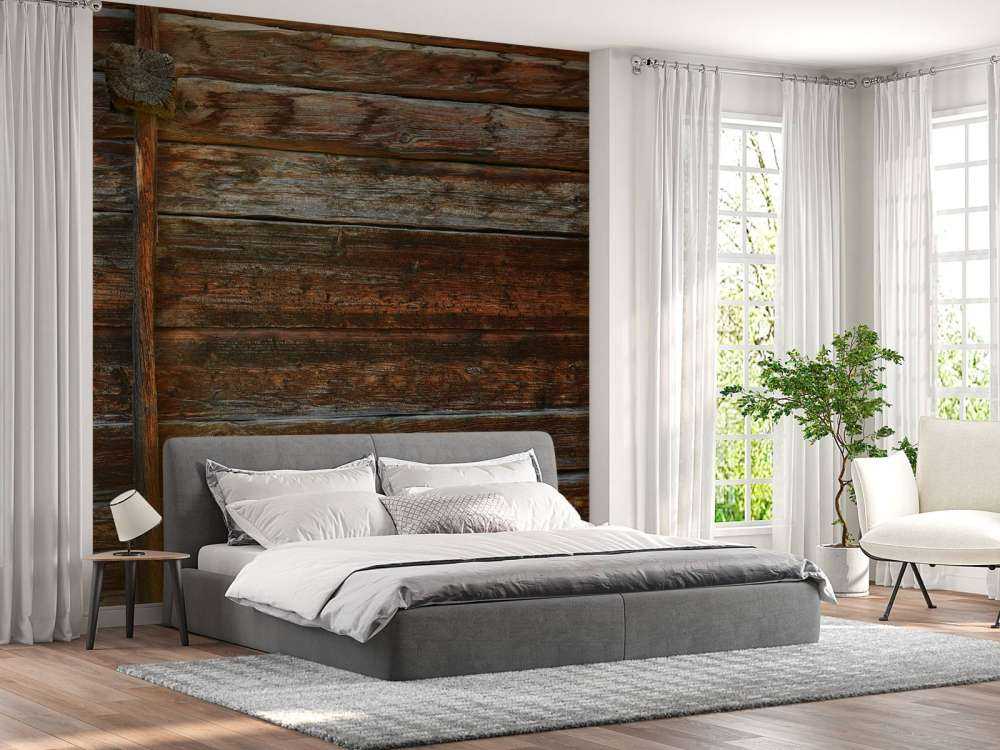 Oud hout met steunbalk