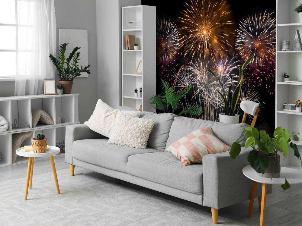 Kleurrijke vuurwerk design