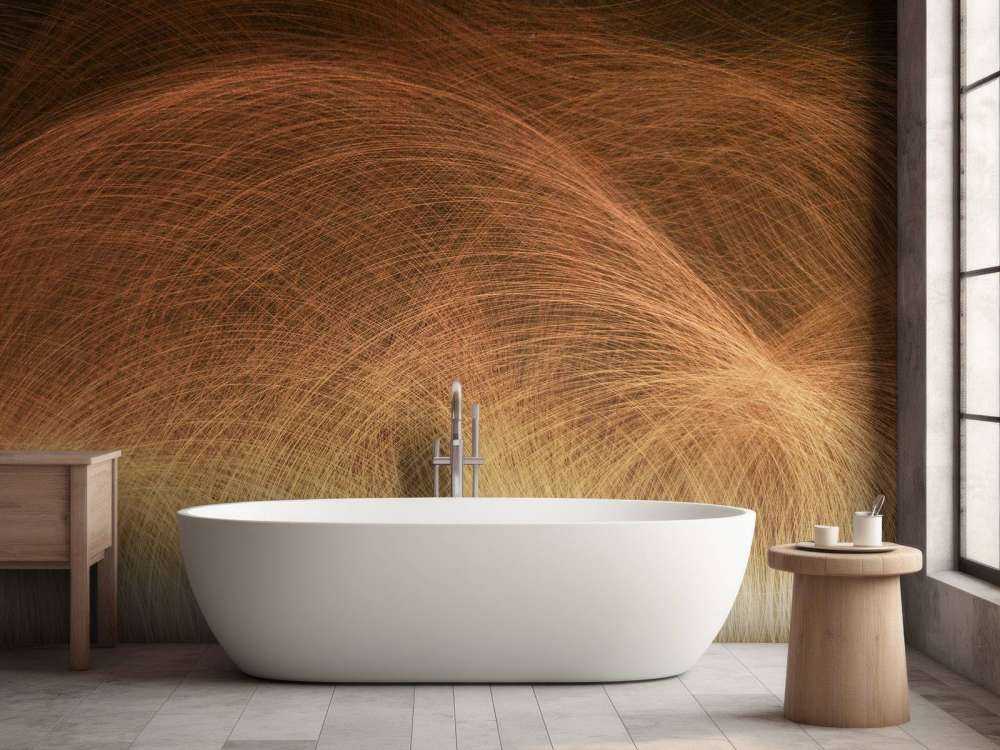 Gouden cirkelpatroon