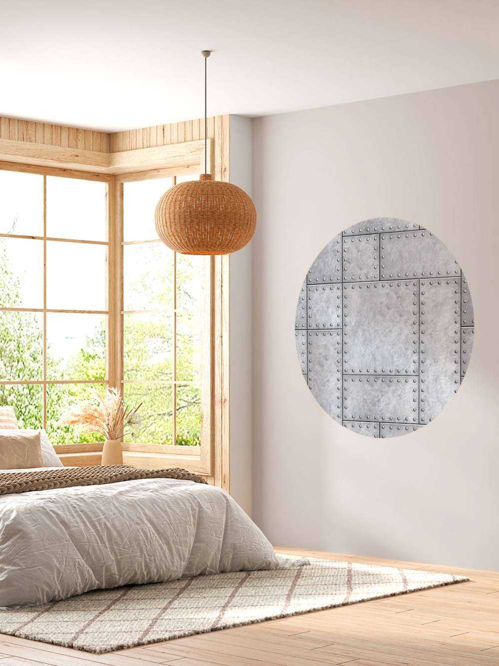 Gepantserde metalen plaat