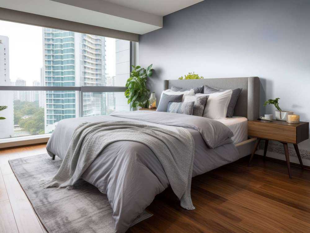 Minimalistische landschap