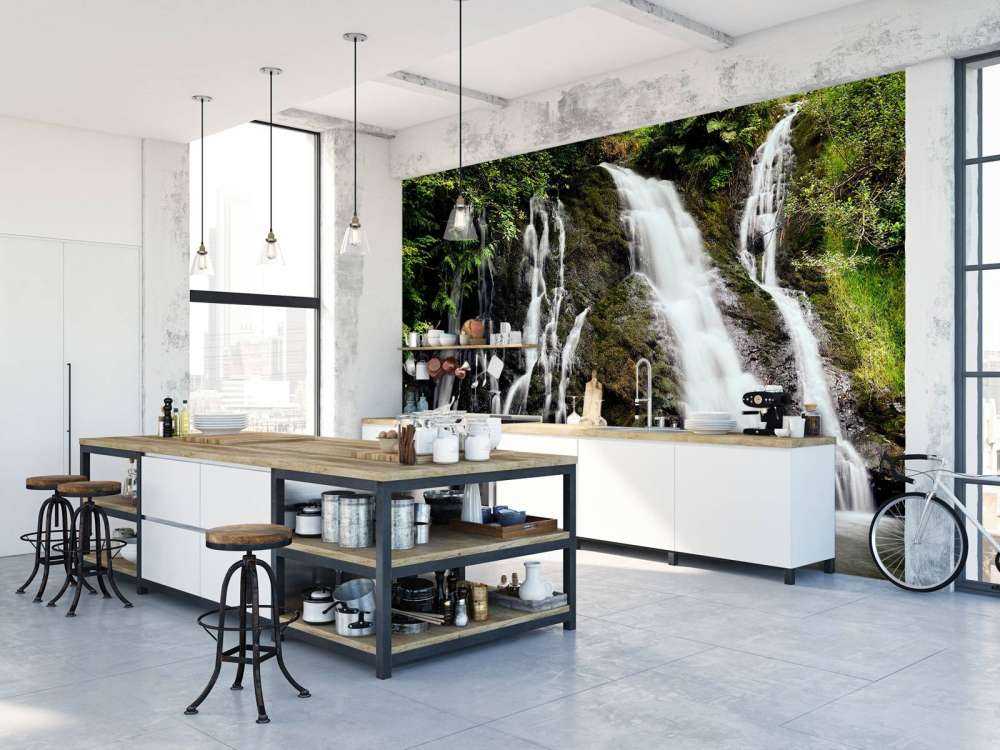 Waterval met 4 stromen