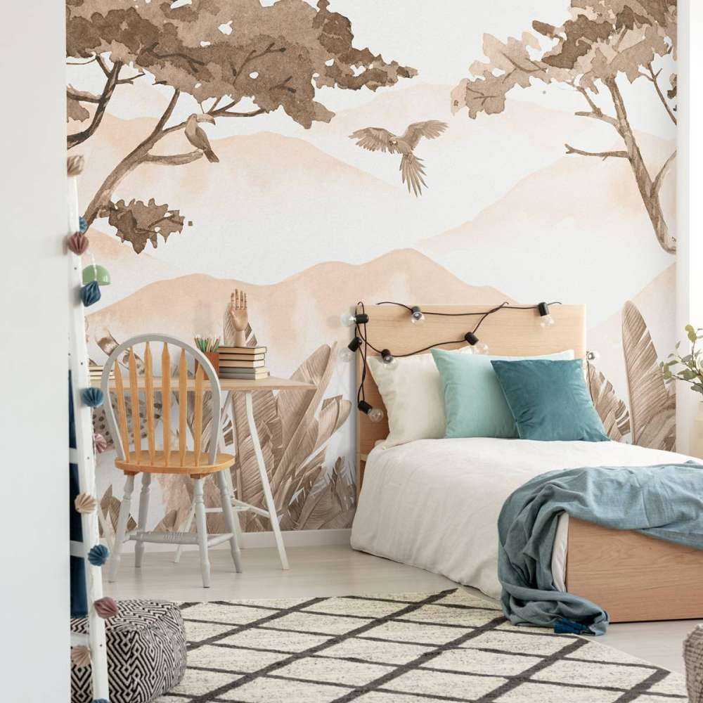 Roofdieren in de jungle taupe