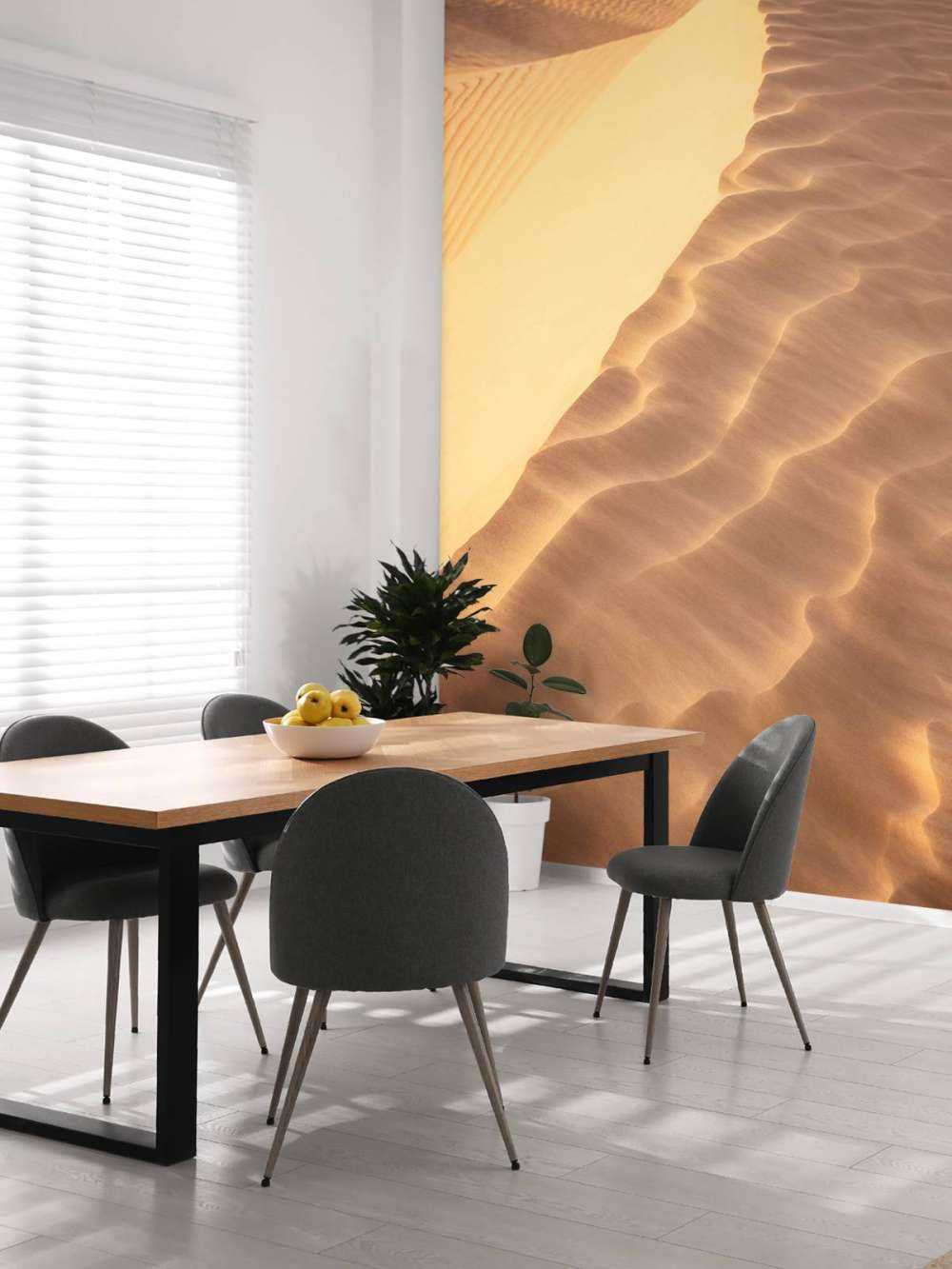 Zandduinen vanaf boven