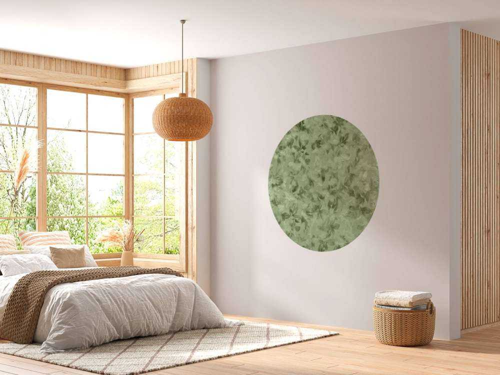 Groene bloemen structuur