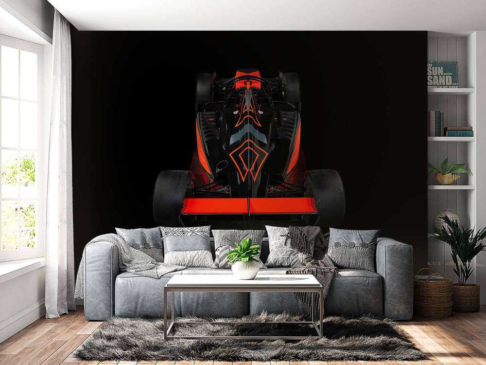 Formule 3 - Rear view - dark