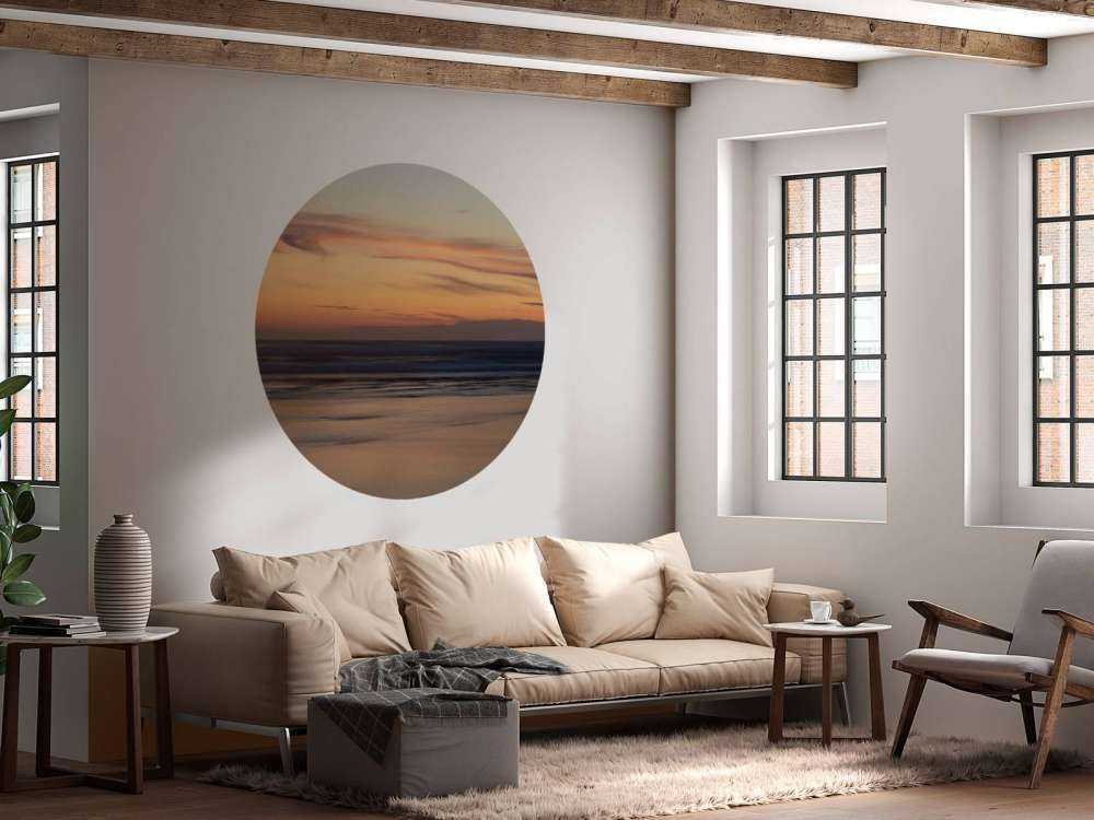 Zonsondergang aan de kust