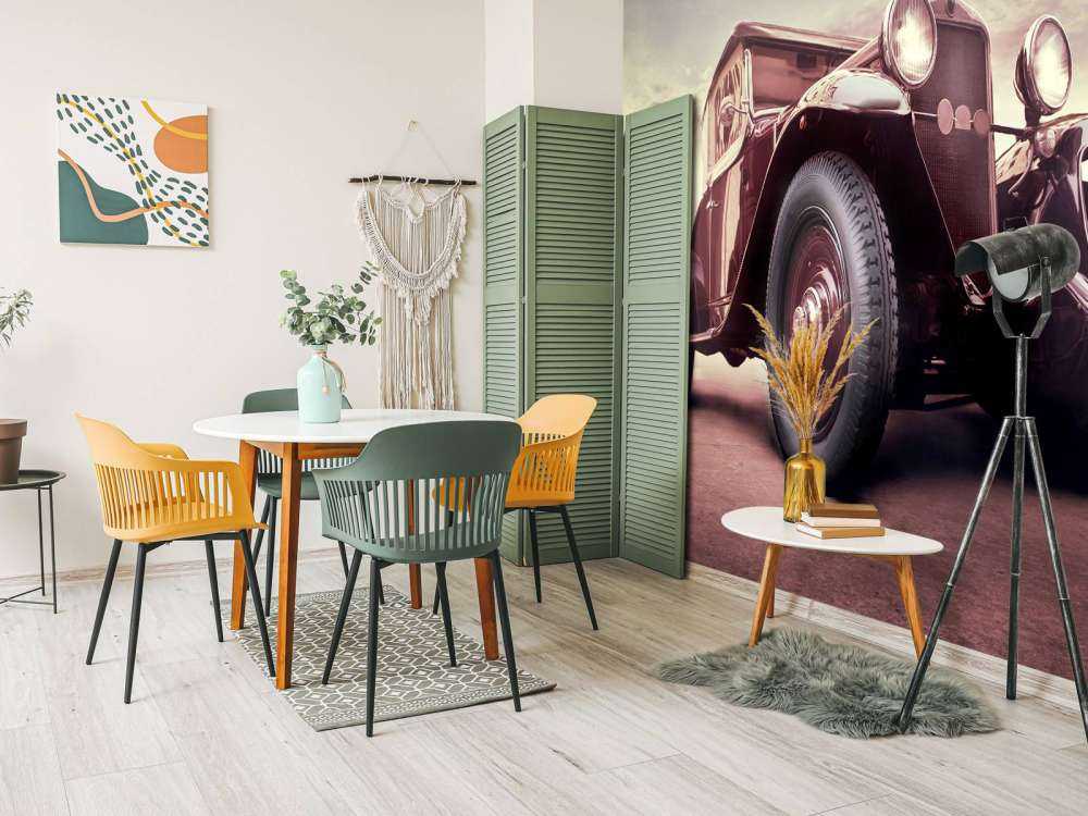 Oldtimer in perspectief