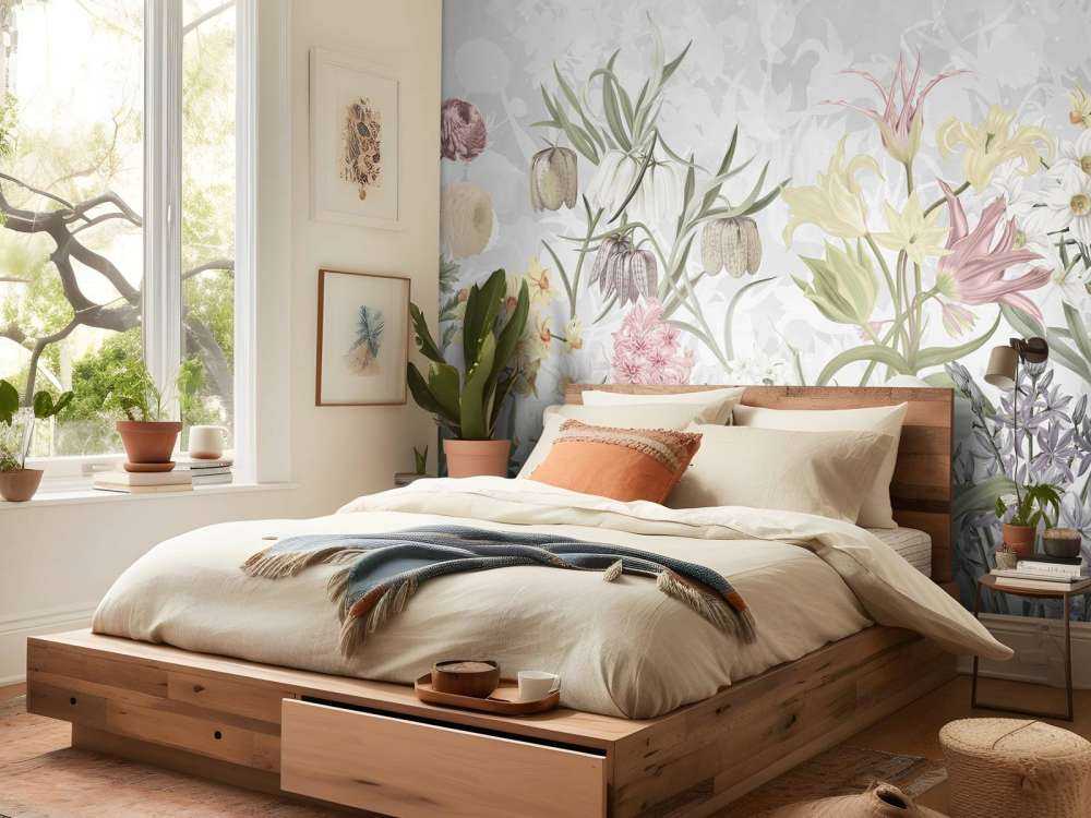 Spring Flowers - Subtle Lavender