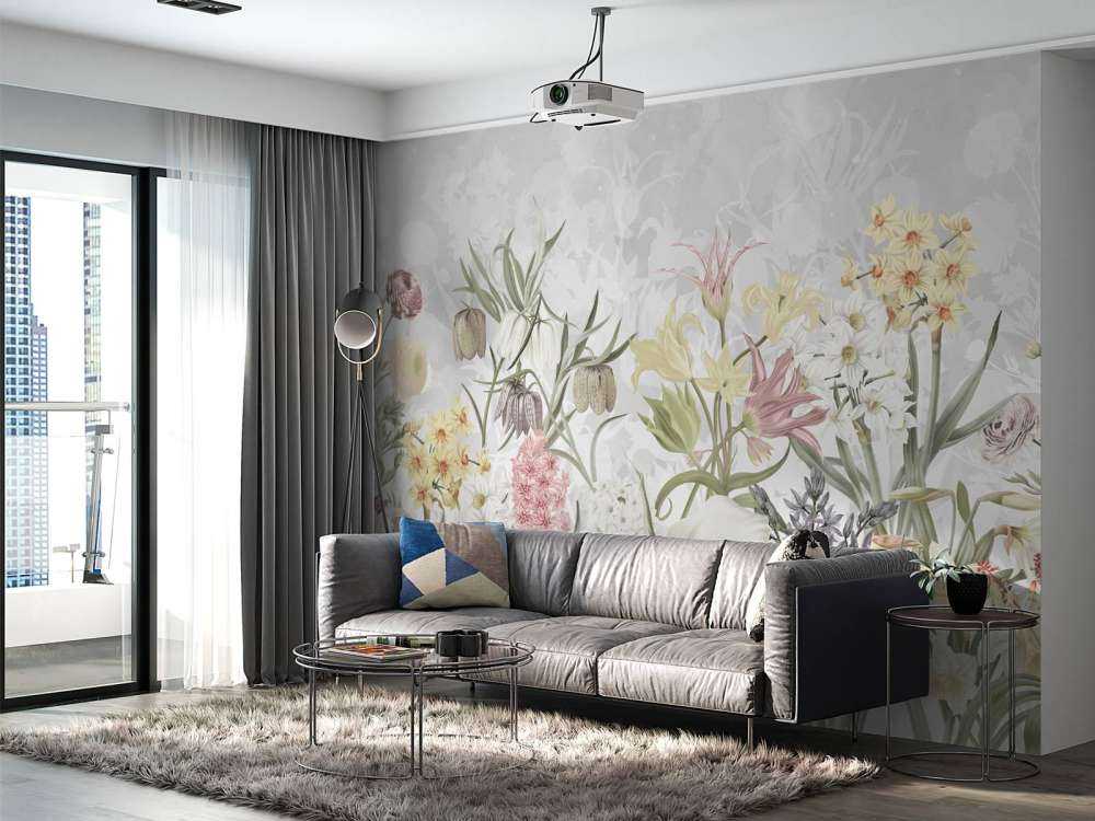 Spring Flowers - Subtle Lavender