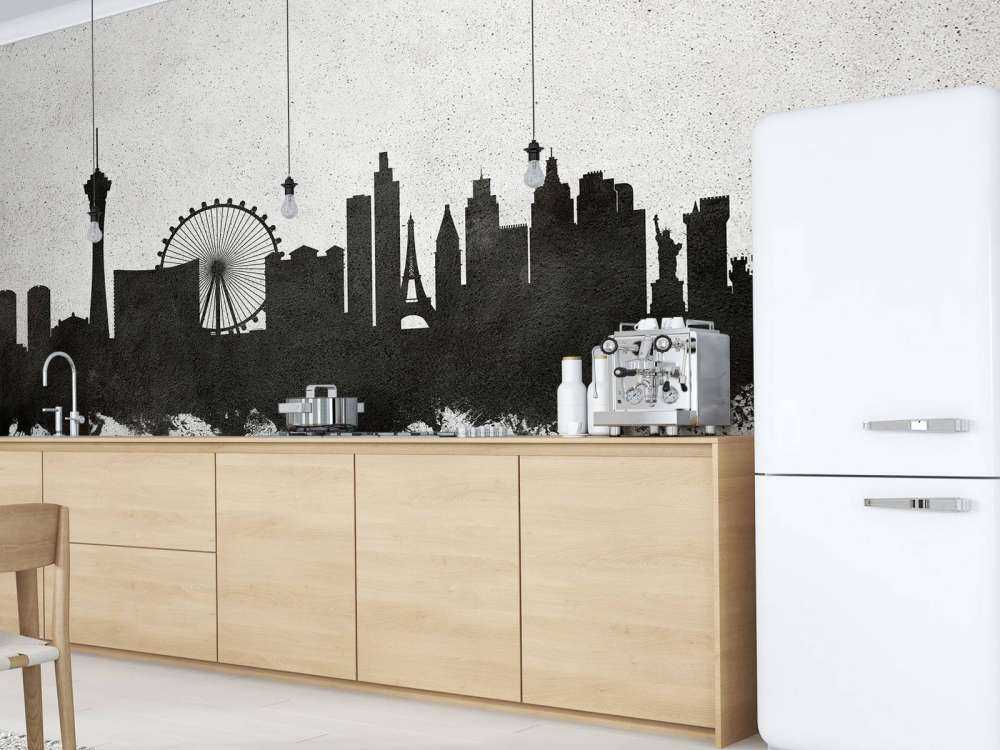 Waterverf skyline, Las Vegas