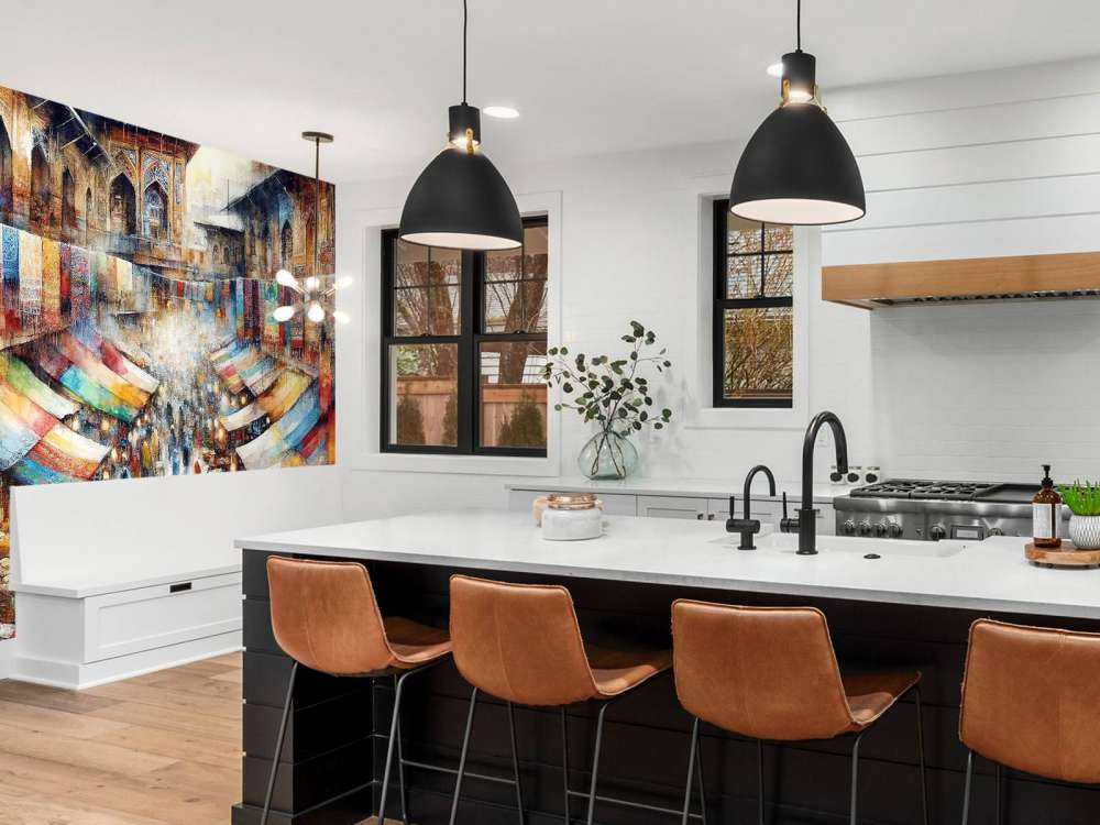 Bazaar's Symphony of Colors