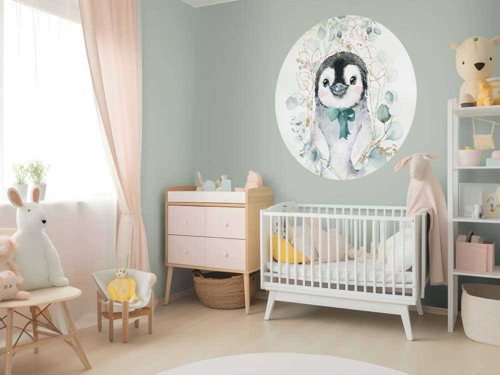 Dwergpinguïn en groene boog