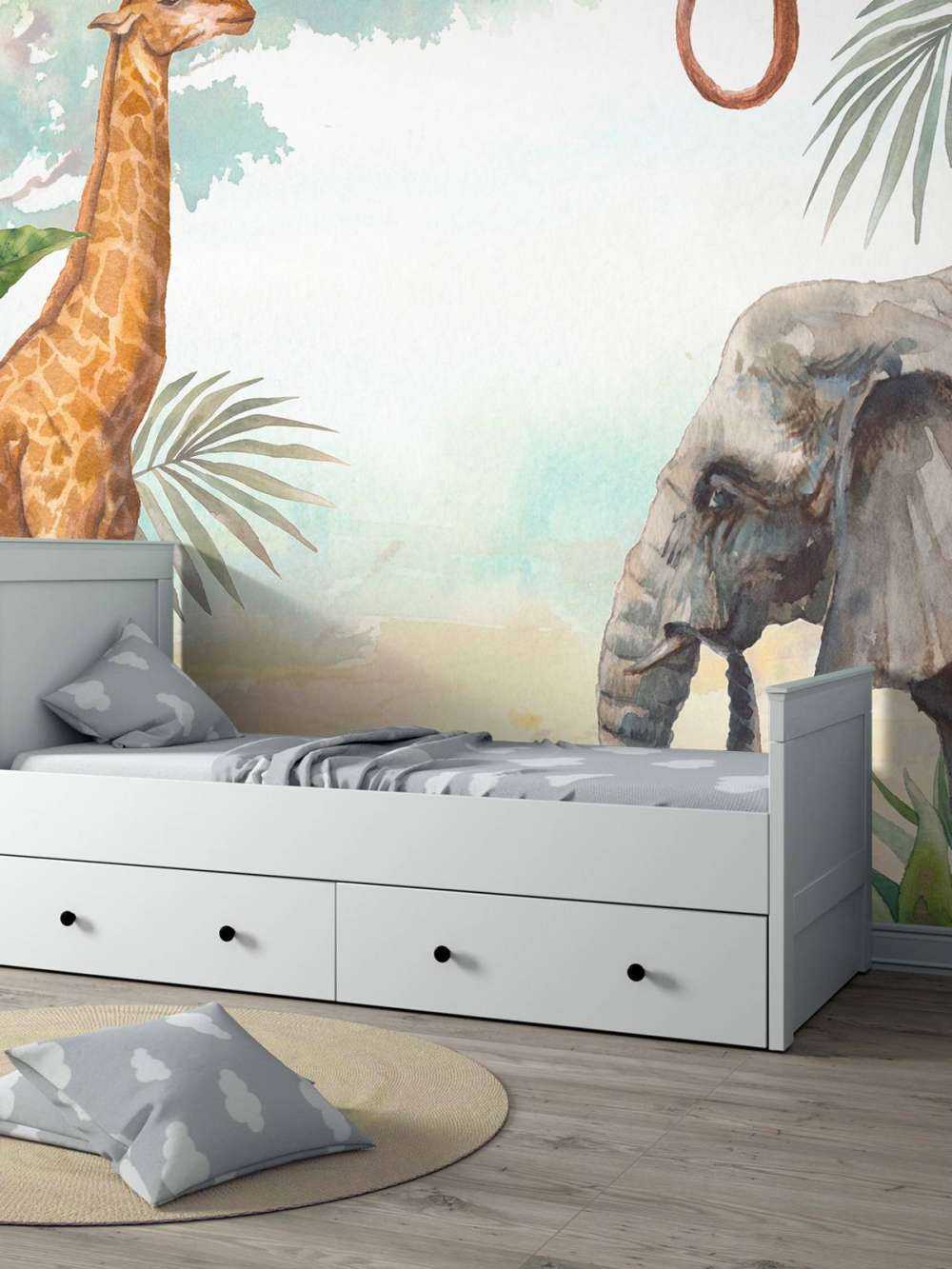 Water geverfde dieren