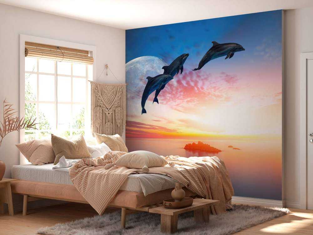 Dolfijnen in de nacht