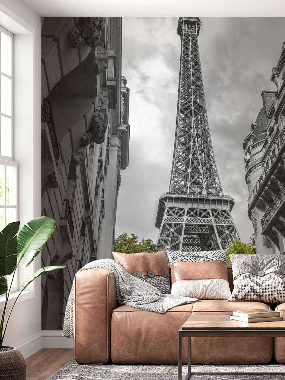 Eiffeltoren zwart-wit