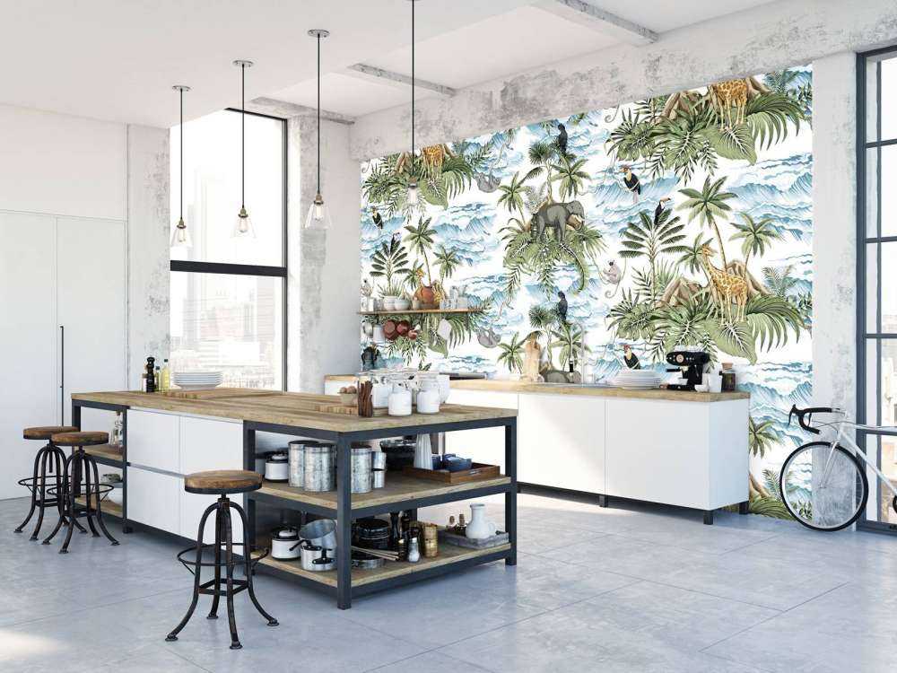 Dieren tussen de bladeren