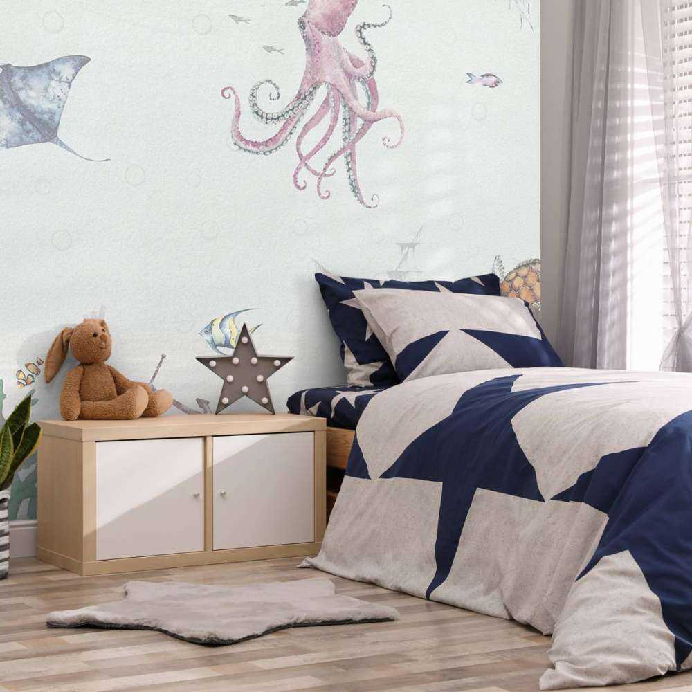 Onderwaterwereld van waterverf