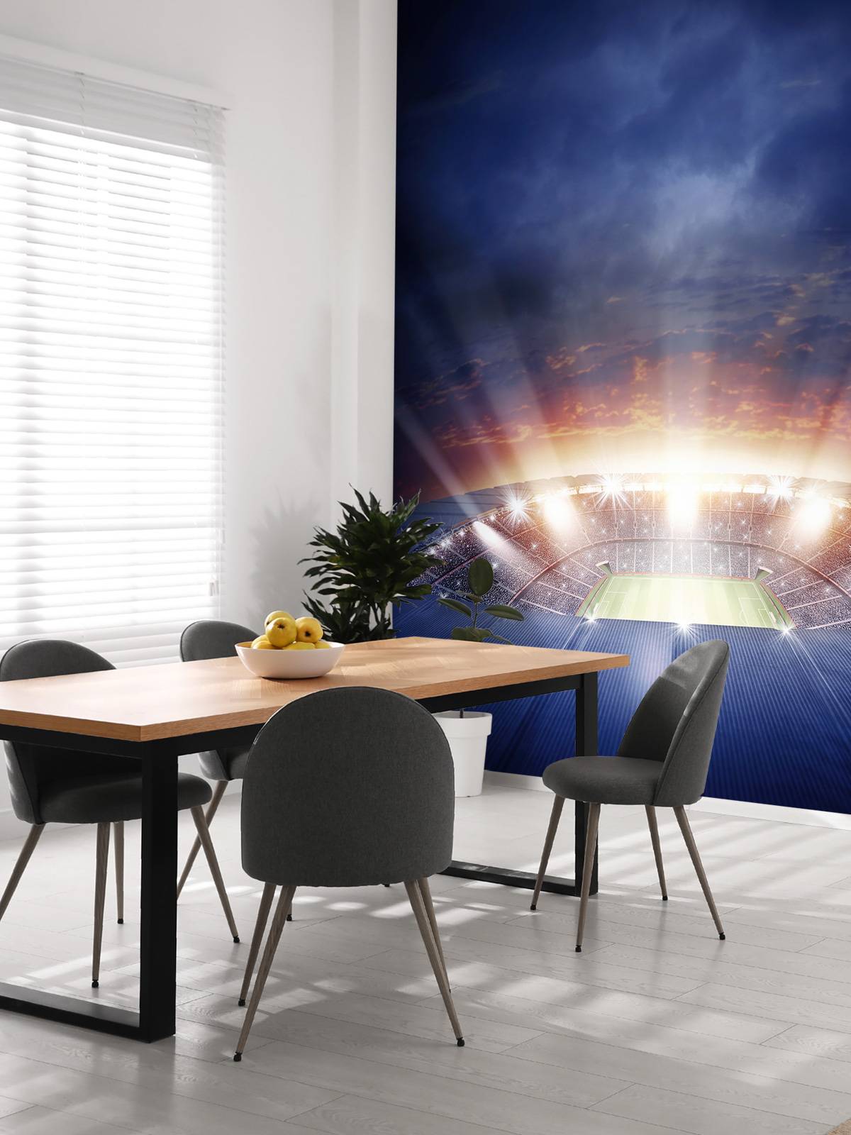 Stadion van boven