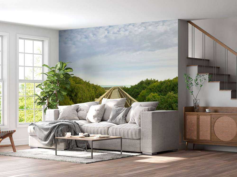 Steiger naar het strand