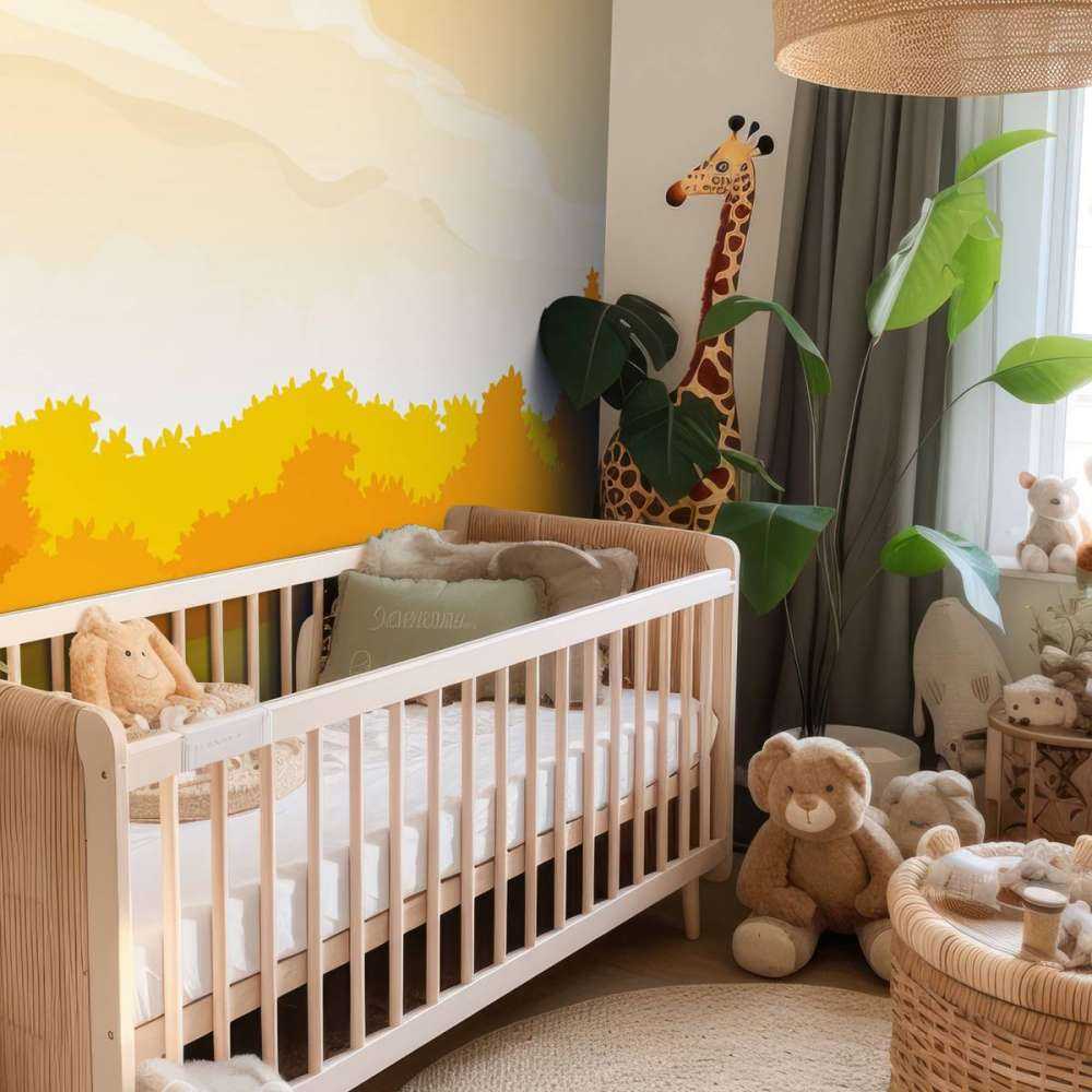 Illustratie van herfstlandschap