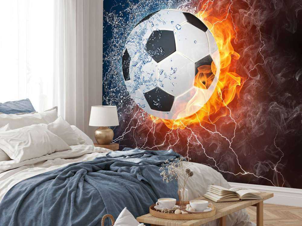 Voetbal met veel kracht