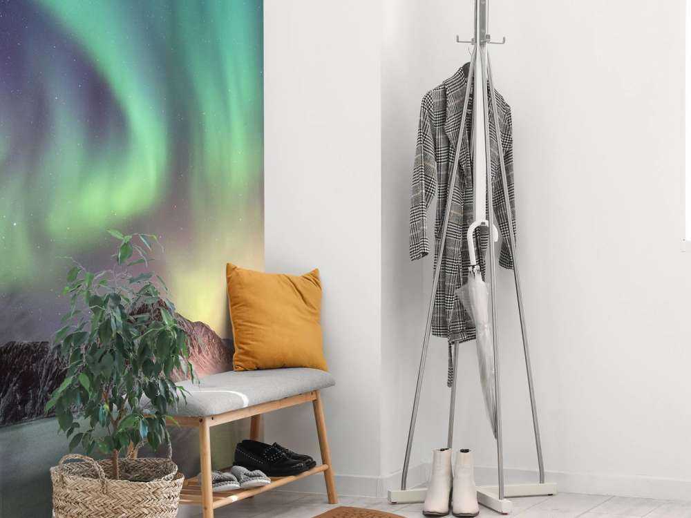 Verlichte nacht door Noorderlicht